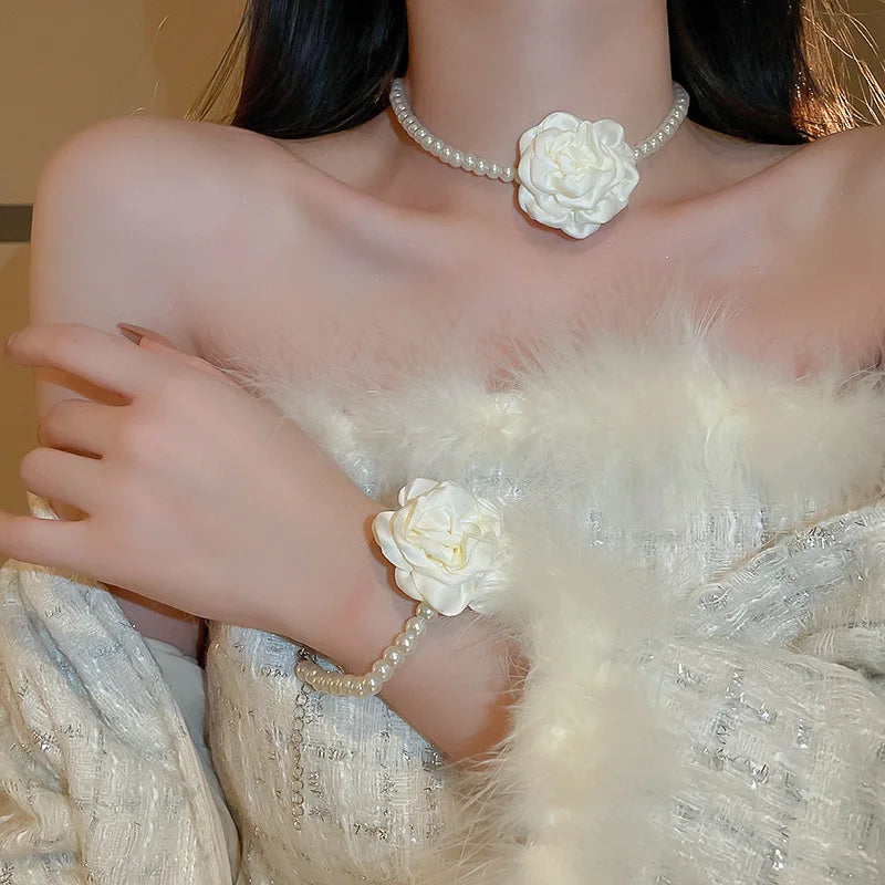 SHIREEN Flower Jewelry Collection — Necklaces, Bracelets & Earrings