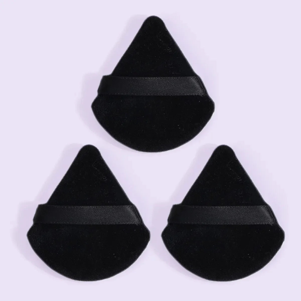 SHIREEN Triangle Makeup Powder Puff Set - 3, 5 or 6 Pieces
