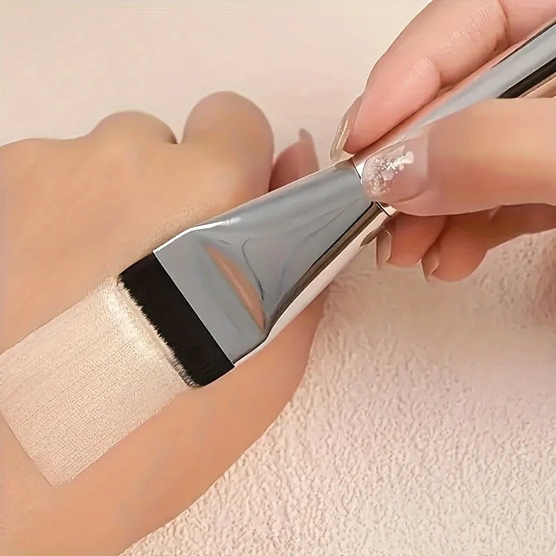 SHIREEN Ultra-Fine Flat Foundation Makeup Brush