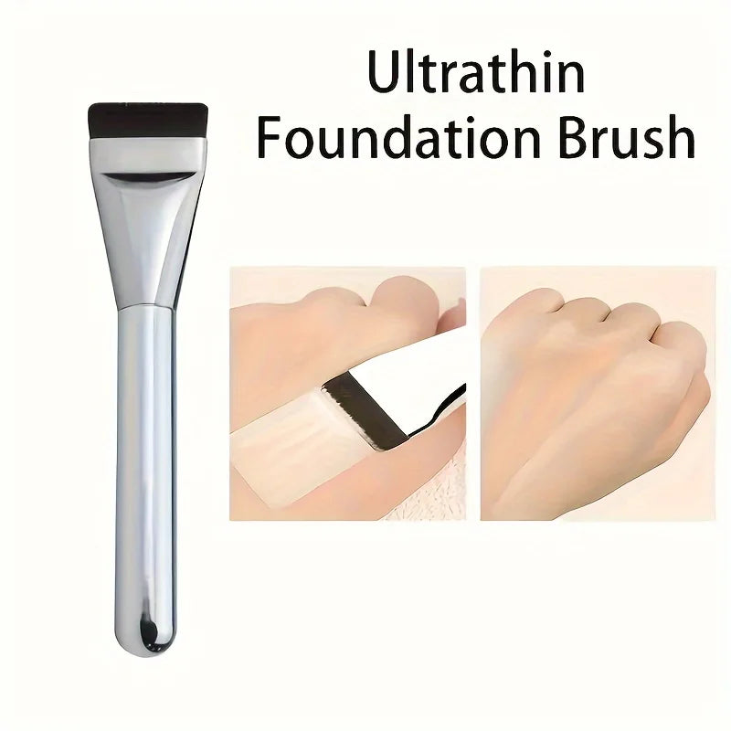 SHIREEN Ultra-Fine Flat Foundation Makeup Brush