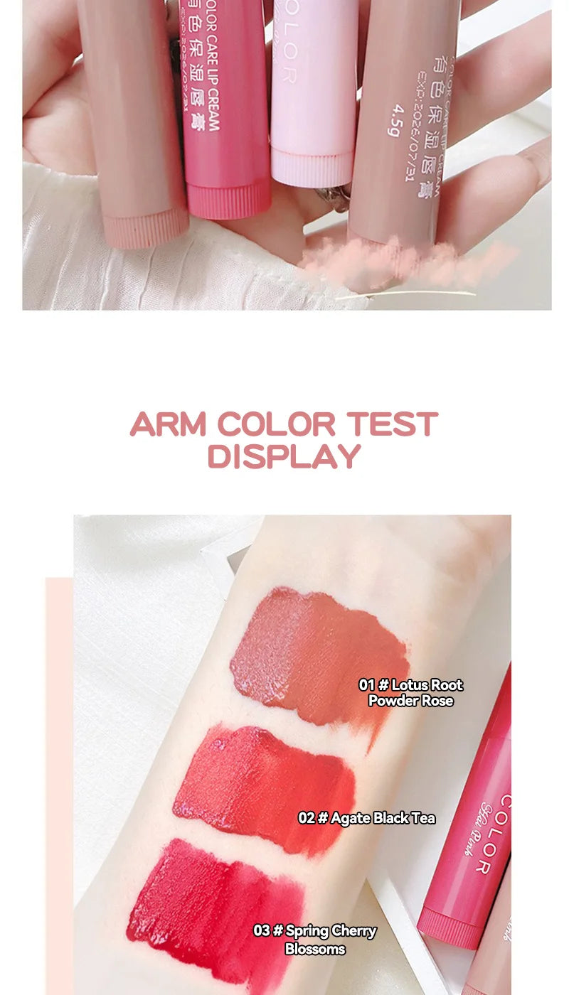 SHIREEN 3-Piece Tinted Moisturizing Lip Balm Set