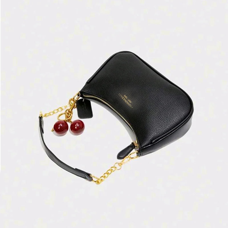 SHIREEN Elegant Cherry Charm Shoulder Bag