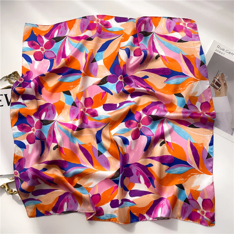 SHIREEN Luxury Silk Hair Scarf