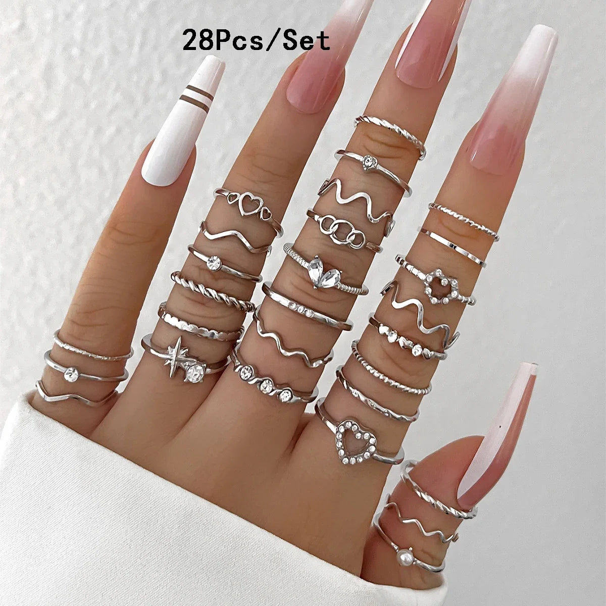 SHIREEN Luxe Gold Ring Set