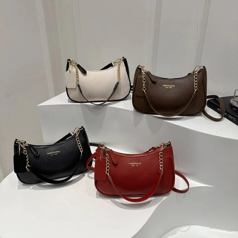 SHIREEN Elegant Cherry Charm Shoulder Bag