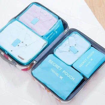 SHIREEN 6-Piece Travel Packing Cube Organizer Set