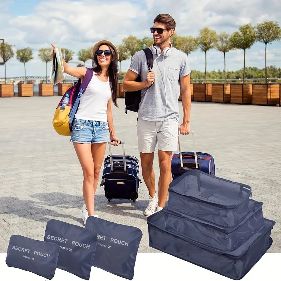 SHIREEN 6-Piece Travel Packing Cube Organizer Set