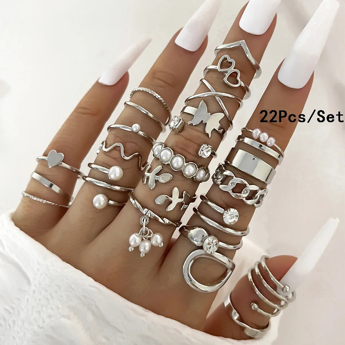 SHIREEN Luxe Gold Ring Set