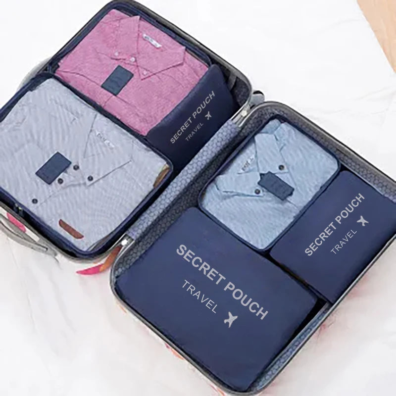 SHIREEN 6-Piece Travel Packing Cube Organizer Set