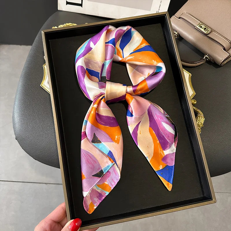 SHIREEN Luxury Silk Hair Scarf