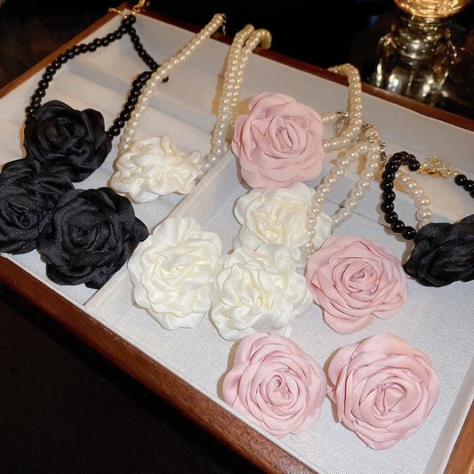 SHIREEN Flower Jewelry Collection — Necklaces, Bracelets & Earrings