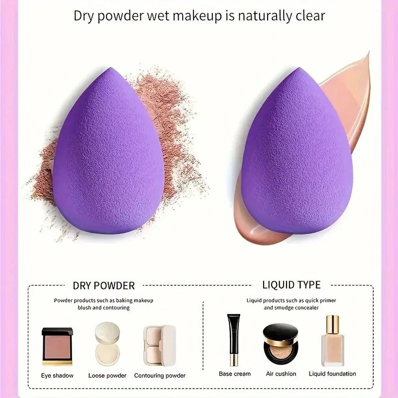 SHIREEN Flawless Finish Makeup Sponge Collection (12 PCS)
