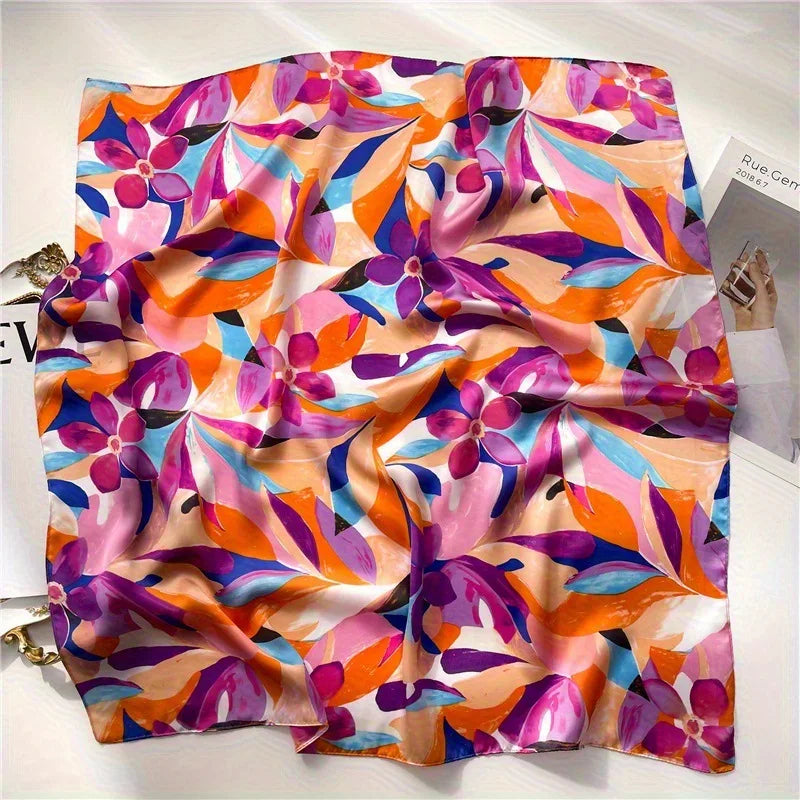 SHIREEN Luxury Silk Hair Scarf
