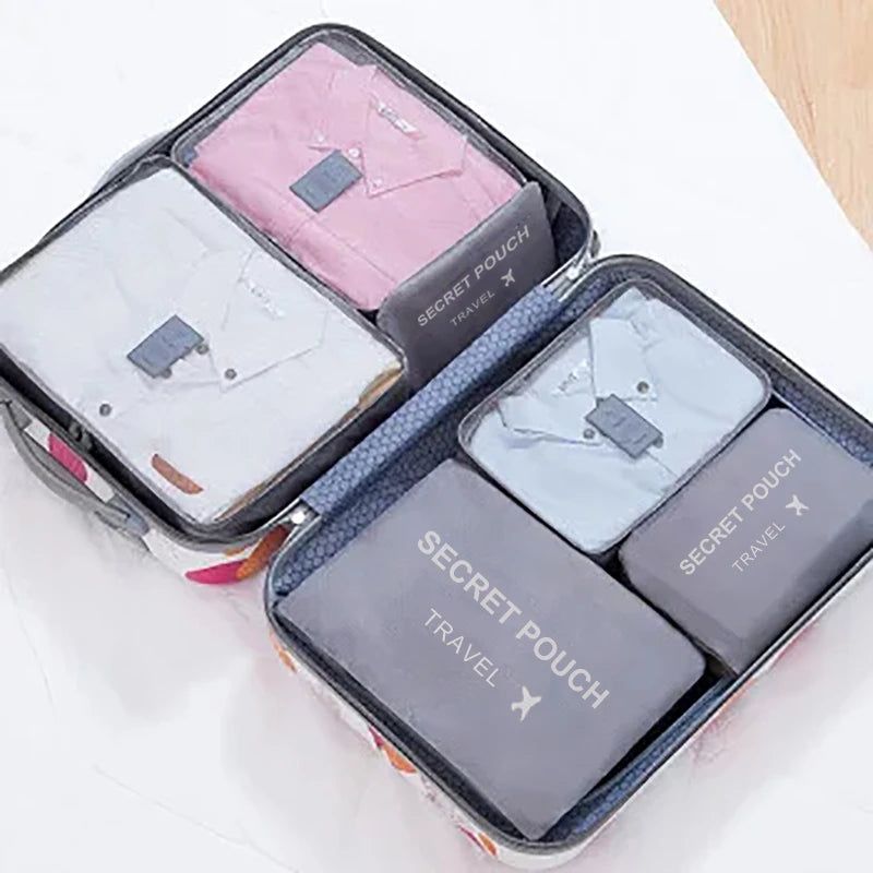 SHIREEN 6-Piece Travel Packing Cube Organizer Set