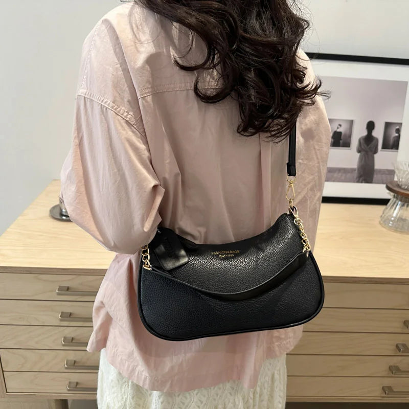 SHIREEN Elegant Cherry Charm Shoulder Bag