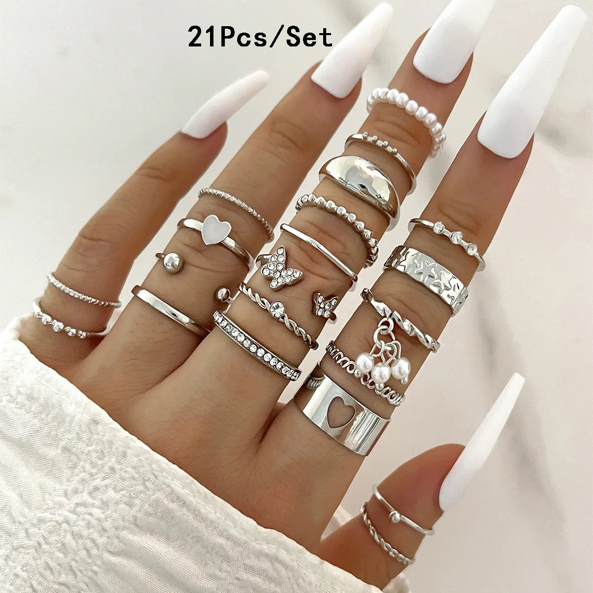 SHIREEN Luxe Gold Ring Set