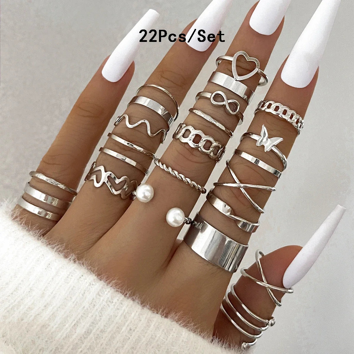 SHIREEN Luxe Gold Ring Set