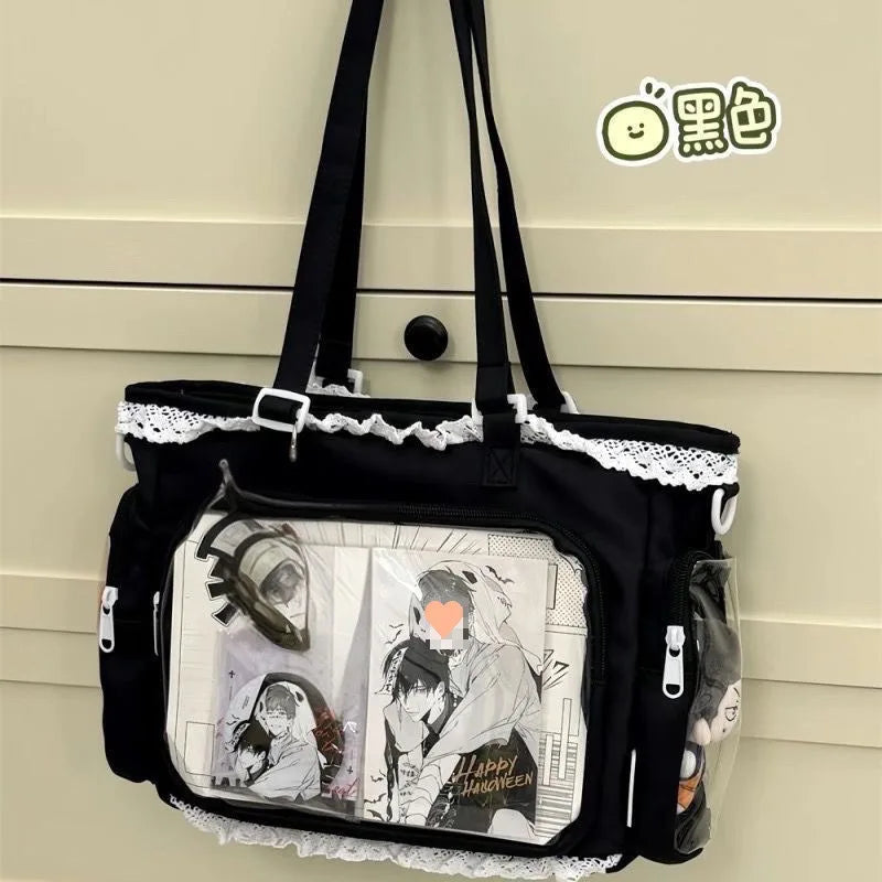 SHIREEN Kawaii Transparent Crossbody Bag