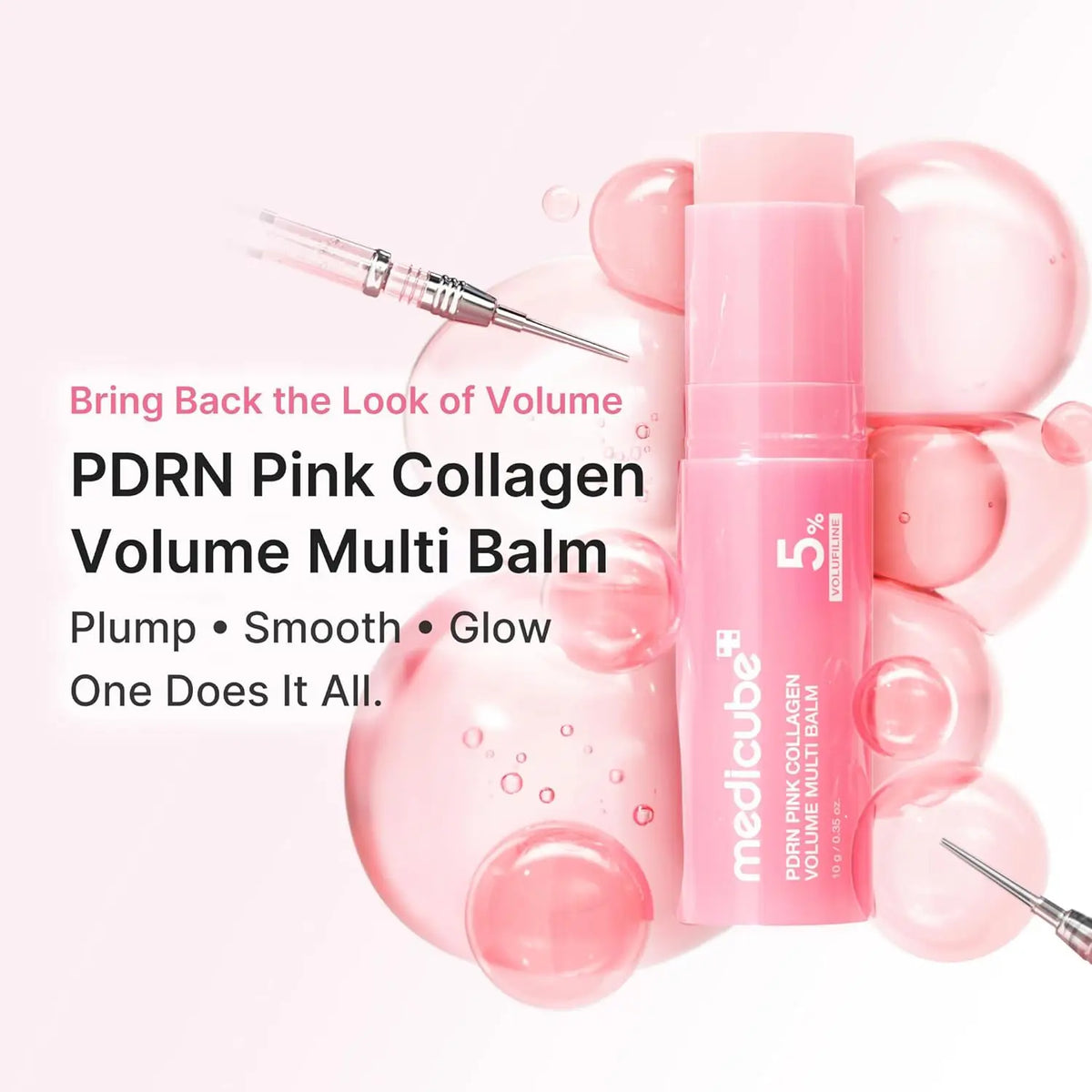 SHIREEN Pink Collagen Multi Balm Stick - Face & Body
