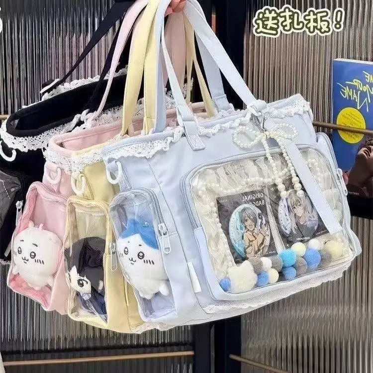 SHIREEN Kawaii Transparent Crossbody Bag