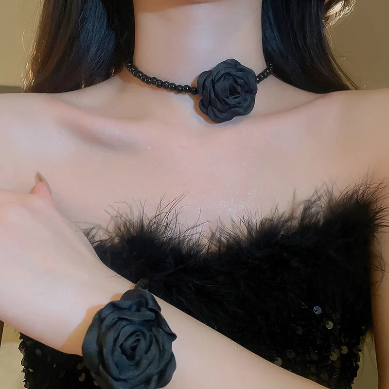 SHIREEN Flower Jewelry Collection — Necklaces, Bracelets & Earrings