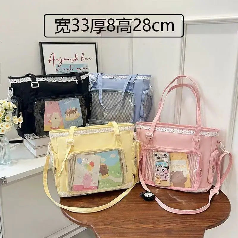 SHIREEN Kawaii Transparent Crossbody Bag