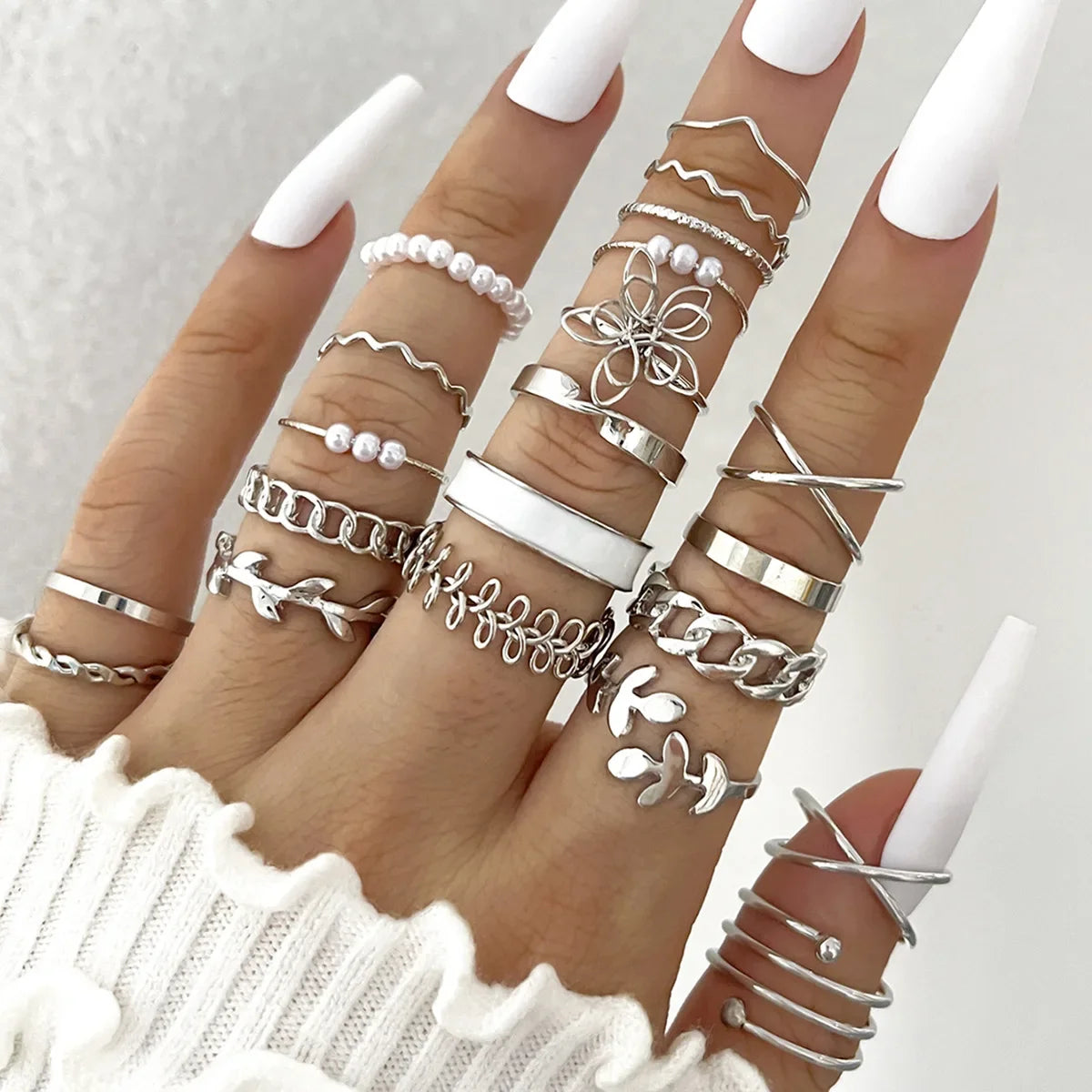 SHIREEN Luxe Gold Ring Set