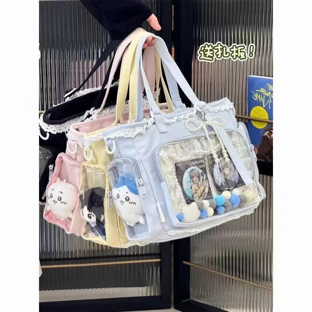 SHIREEN Kawaii Transparent Crossbody Bag