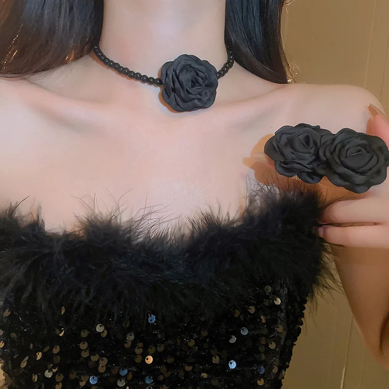 SHIREEN Flower Jewelry Collection — Necklaces, Bracelets & Earrings